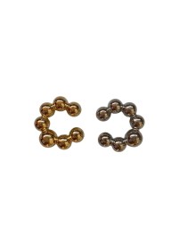 Ear cuff golden  MARBLES Aço inoxidavel dourado