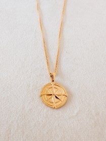 COLAR COMPASS PRO DOURADO